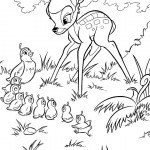 bambi uccellini 150x150 3 Disegni da colorare per i nostri bimbi